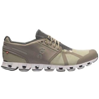 On Cloud Textile Synthetic Mens Low Top Trainers - Clay Sand - Size:UK 10.5