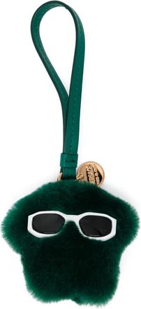 Versace Medusa bag charm - Groen