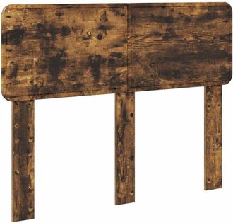 vidaXL Cabecero Roble Ahumado 135 Cm Madera Contrachapada Vidaxl