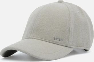 HUGO BOSS Mens Zed Wo PW Hats Grey - Cream - Size: OS