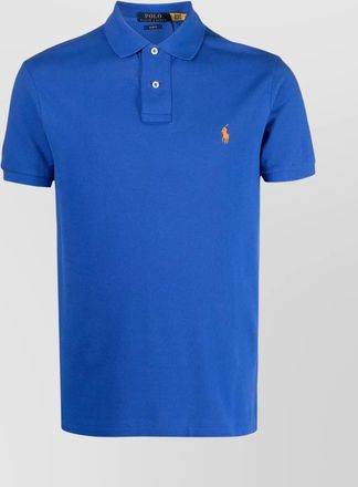 Ralph Lauren logo knit polo shirt