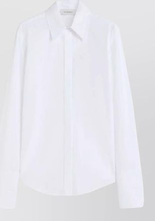 Sportmax straight collar shirt long cuffed sleeves