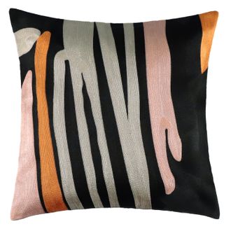 Schubiger M&ouml;bel Kissenh&uuml;lle Artsy Schwarz 40x40 cm