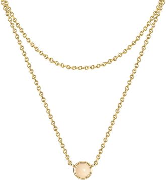 Glanzst&uuml;cke M&uuml;nchen Womens Sterling Silver Necklace - Gold - One Size