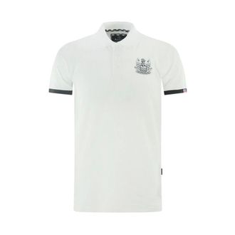 Aquascutum Hombre, Camisetas, Blanco, Talla: L