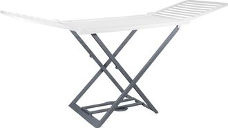 Dmora Betts - Stendibiancheria, Bianco, Stendibiancheria Made In Italy