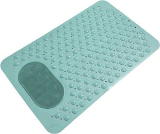 OEM Alfombrilla De Ba&ntilde;o Grande Para Cubrir Los Pies, Exfoliante - 1 Unidad Verde