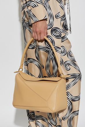 Loewe Puzzle Medium Bag, Womens, Beige