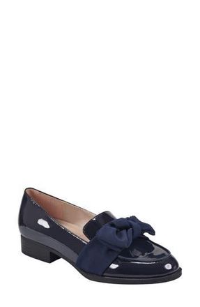 Bandolino Oidnil Bow Loafer in Dark Blue 400 at Nordstrom Rack, Size 5.5