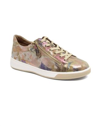 Ziera Womens Aitor-Xf Sneaker In Vanilla Bloom Leather