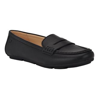 Calvin Klein Womens Lunya Loafer, Black 004, 5 UK