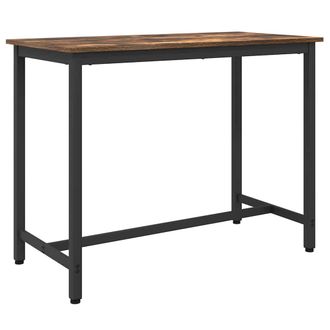 vidaXL Mesa Roble Ahumado 100 X 50 X 76,5 Cm Vidaxl