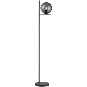 Trio Lampada Piantana h 150 cm Antracite Sfera Fume 4W Pure gd