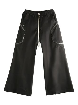 Rick Owens Blixa Belas zip-pocket trousers - Black