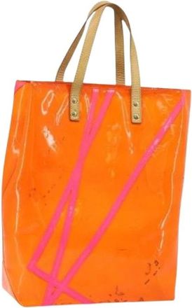 Louis Vuitton Pre-owned Tote Bags, female, Orange, Size: ONE SIZE Pre-owned Vintage Tote Bag
