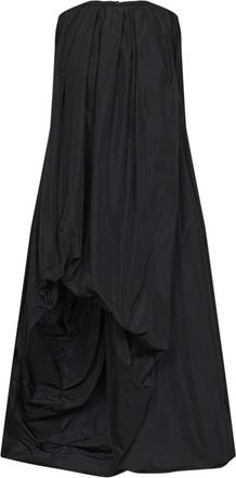 Jil Sander Jurken - Dames - Casual kleedjes - Zwart - 2XS - Polyester - Kleedjes
