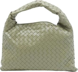 Bottega Veneta Pre-owned The Hop - Dames - Vintage Handtas - Groen - ONE Size - Leer - Vintage