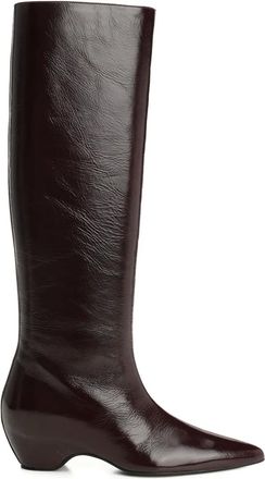 Khaite Stivali a punta 40mm - Rosso