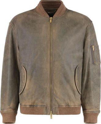 Golden Goose Leather Lived-In Effect Rivet