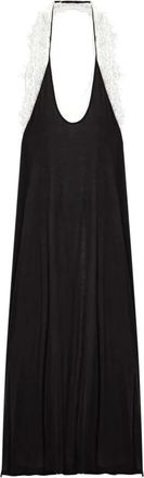 Semicouture Pepita Jurk - Dames - Casual kleedjes - Zwart - M - Kleedjes
