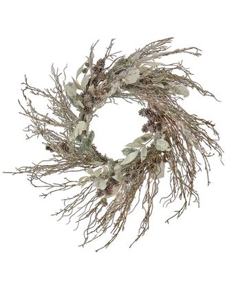 National Tree Company 24in Christmas Alpine Decorated Wreath