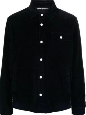 Palm Angels Hombre, Camisas, Negro, Talla: M