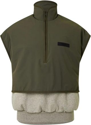 Fear of God Nylon Fleece Mockneck Vest - Heren - Bodywarmers - Veelkleurig - L - Nylon - Jassen