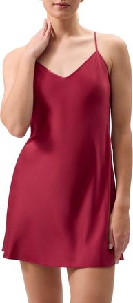 Rya Collection Radiant Sequin & Satin Chemise in Holly at Nordstrom, Size X-Small