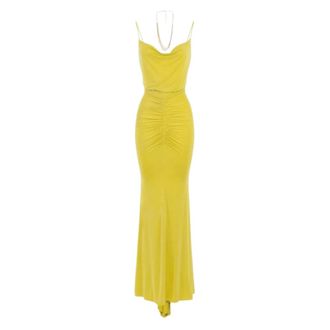 Elisabetta Franchi Mujer, Vestidos, Verde, Talla: L
