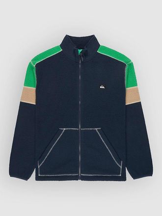 Quiksilver Clean Coast Block Fz Fleecejacke gr&uuml;n