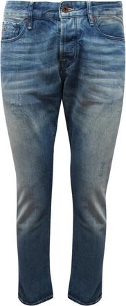 Scotch & Soda Ralston Broek met Rips - Heren - Slim Fit Jeans - Blauw - W31 - Jeans