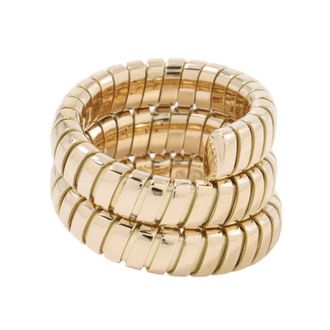 Bulgari Yellow Gold Yellow Gold (18K) Band Ring (Pre-Owned)