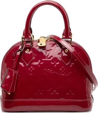 Louis Vuitton 2016 Monogram Vernis Alma BB satchel - Paars