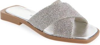 Bottero Botfisher Slide Sandal in Prata at Nordstrom, Size 11