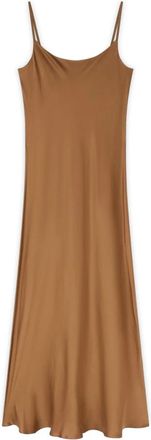 Motivi Dames, Jurken, Beige, Maat: XS Satijn