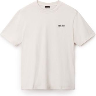 Napapijri S-Small Box S/S T-Shirt für Herren | weiß
