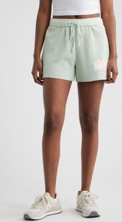 Boys Lie Breakfast Beers Waffle Knit Shorts in Sage at Nordstrom, Size X-Small
