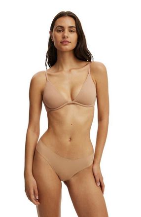 Cotton On Womens Body Bestee Plunge Bra in Maple Sugar at Nordstrom, Size 32A