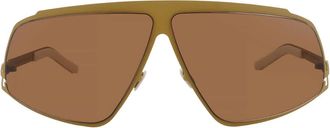 Mykita Brown Irregular Unisex Sunglasses COLLABORATIONS-LUCIDUS F24