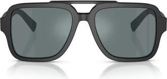 Dolce & Gabbana Zonnebril - Heren - Zonnebrillen - Zwart - 56 MM - Accessoires