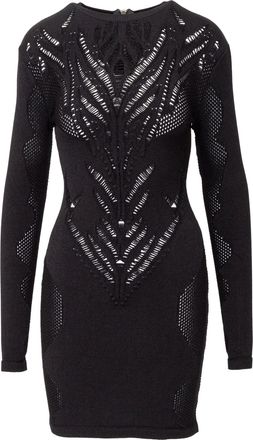 Balmain Balmain Rekbare Jacquard Jurk - 10s