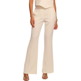 Ramy Brook Orian Flare Leg Pants in Ivory at Nordstrom, Size 10
