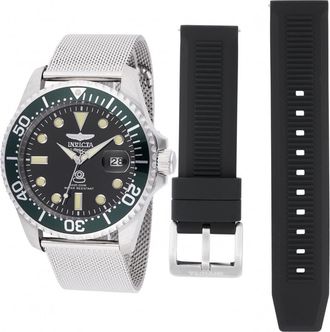 Invicta Pro Diver Quartz Black Dial Mens Watch 48214