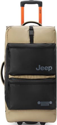 Jeep JS006B 27 Inch Two Wheel Rolling Travel Duffle Bag in Warm Sand at Nordstrom