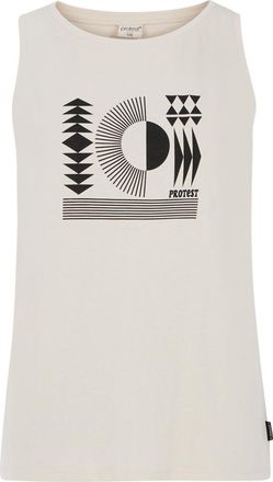 Protest Kurzarmshirt PROTEST SINGLET PRTEVAN, Damen, Gr. XXL, weiss (kitsanftes wei&szlig;), Obermaterial: 100% Baumwolle CO., Shirts Kurzarmshirt