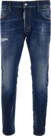Dsquared2 Skater Jeans - Heren - Slim Fit Jeans - Blauw - M - Katoen - Jeans