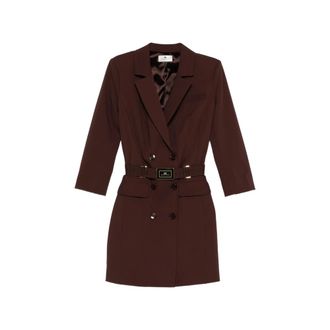 Elisabetta Franchi Double-breasted Mini Dress