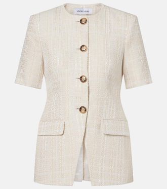 Veronica Beard Bodie cotton-blend tweed jacket