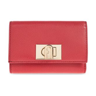 Furla Wallets & Cardholders, female, Red, Size: ONE SIZE Wallet with logo