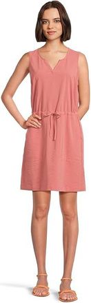 L.L.Bean VentureStretch Seersucker Dress Womens Dress Sienna Brick : XL, Polyester/Seersucker